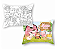 Almofada para Colorir Fazendinha Rosa - Imagem 1